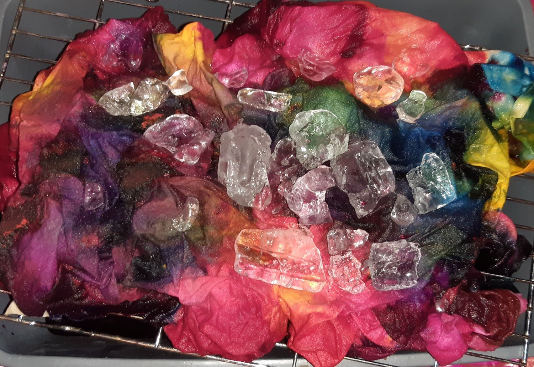 Ice Dyeing