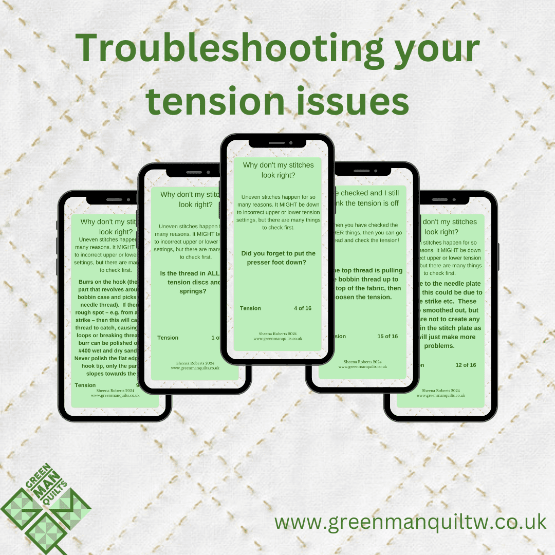 Troubleshooting your tension issues - Phone